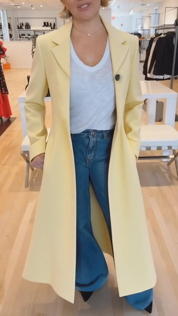 Women Lapel Leopard Print Casual Flared Coat