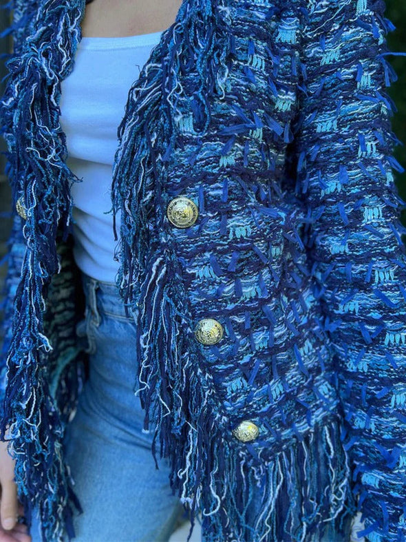 Women's Tassel Elegant Cardigan Jacket