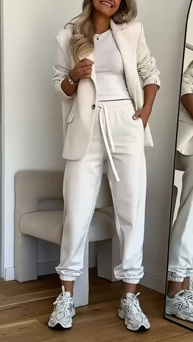 Women's Lapel Casual Suit