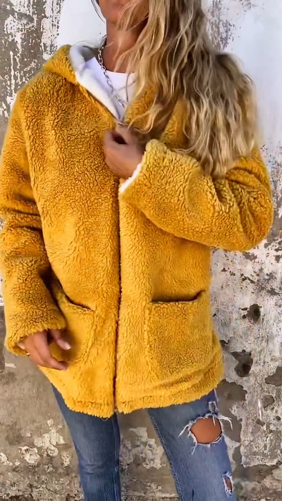 Women Plush Casual Jacket