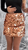 Ladies Sequin Sparkling Elegant Temperament Evening Party Skirt