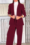 Ladies Casual Commuting Corduroy Suit