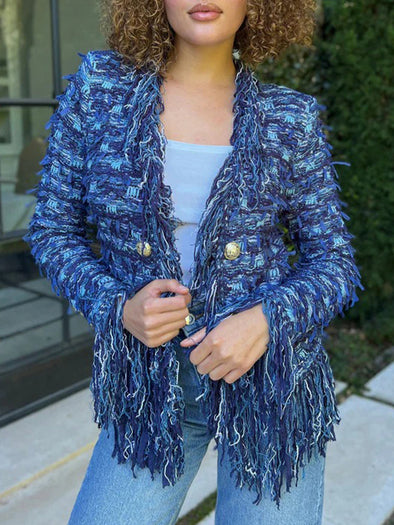 Women's Fashionable Tassel Elegant Cardigan Jacket