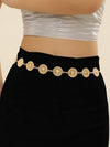 Women's Waist Chain Retro Turquoise Waist Chain Boho Metal Waist Chain Clothing Accessories Body Chain